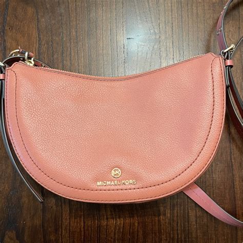 michael kors salmon crossbody|Michael Kors jet bag.